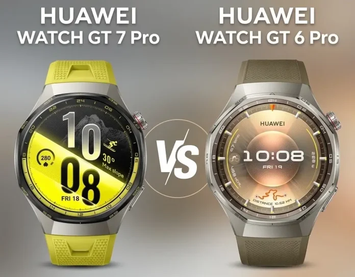 Huawei Watch GT 7 Series vs GT 6 Series